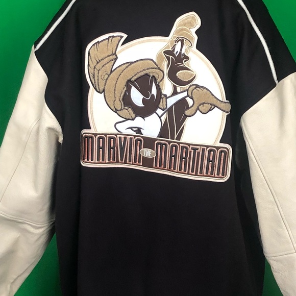 Beautiful full leather bomber jacket - Picture 3 of 4